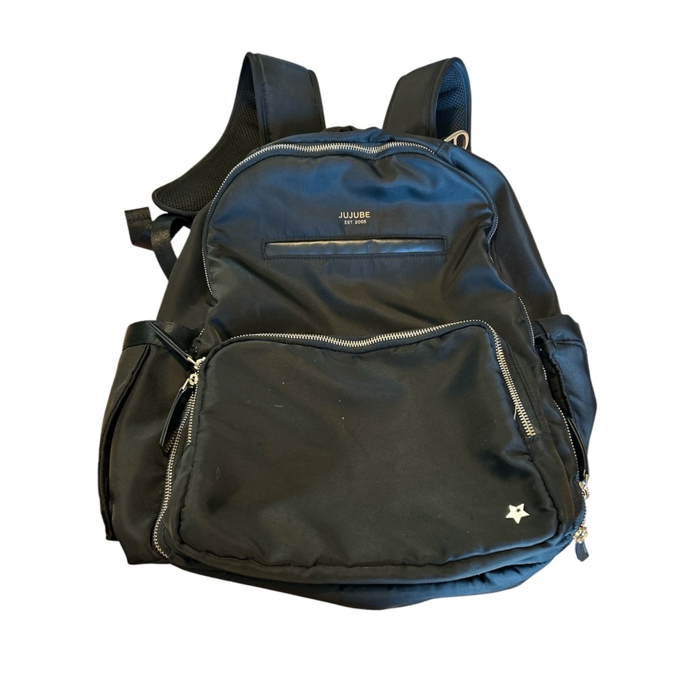 Ju-Ju-Be Sleek Black Backpack